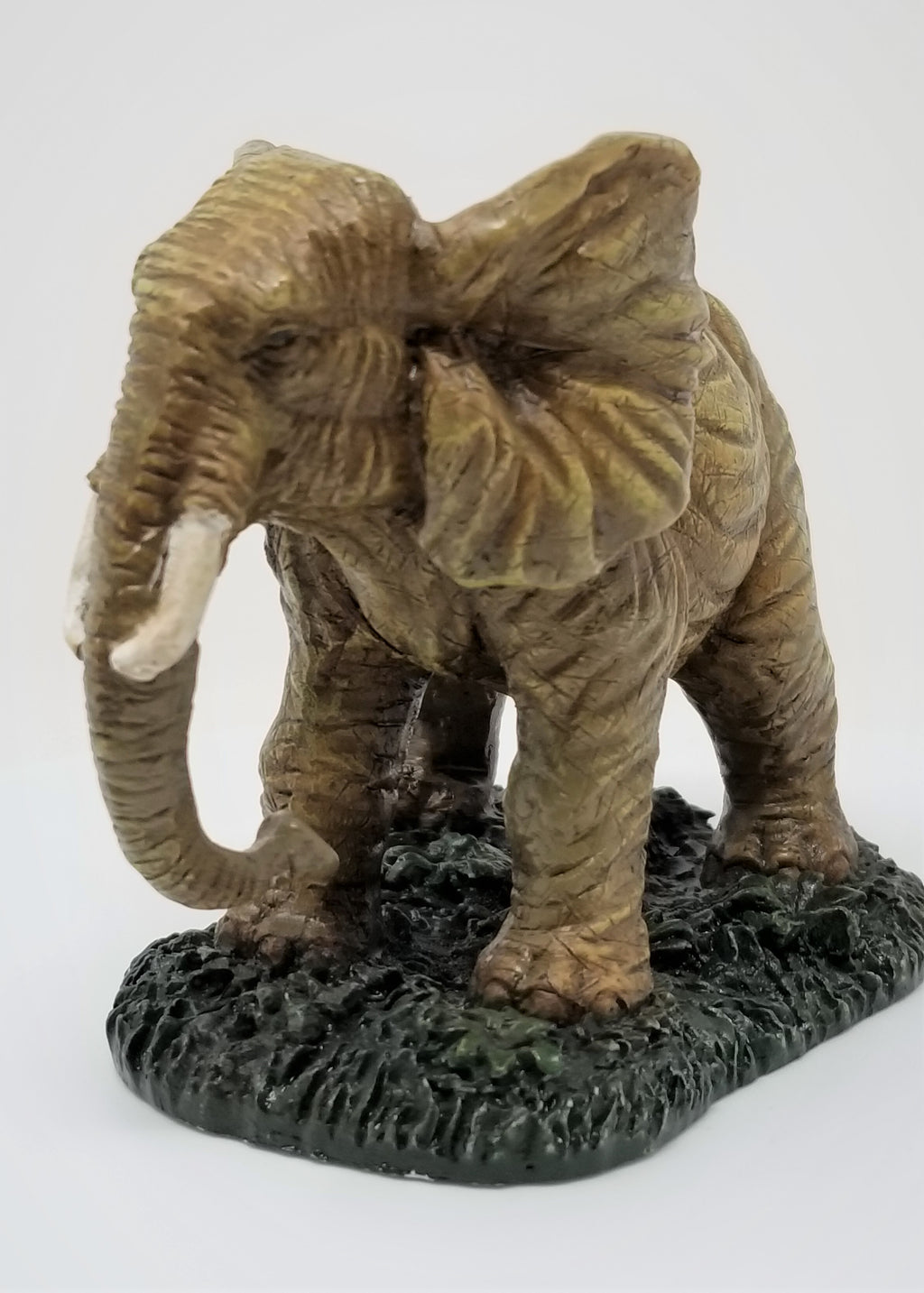 Handsome Vintage Elephant Figurine Small Wildlife