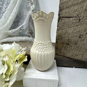 lenox China Vase 5" Gold Trim excellant condition