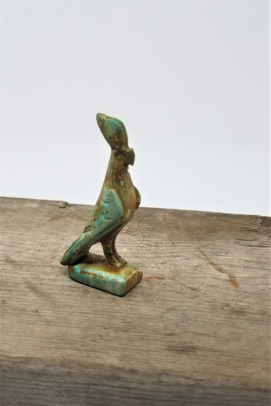 A statue of the Egyptian God Horus in bird form Miniature