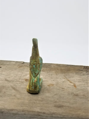 A statue of the Egyptian God Horus in bird form Miniature