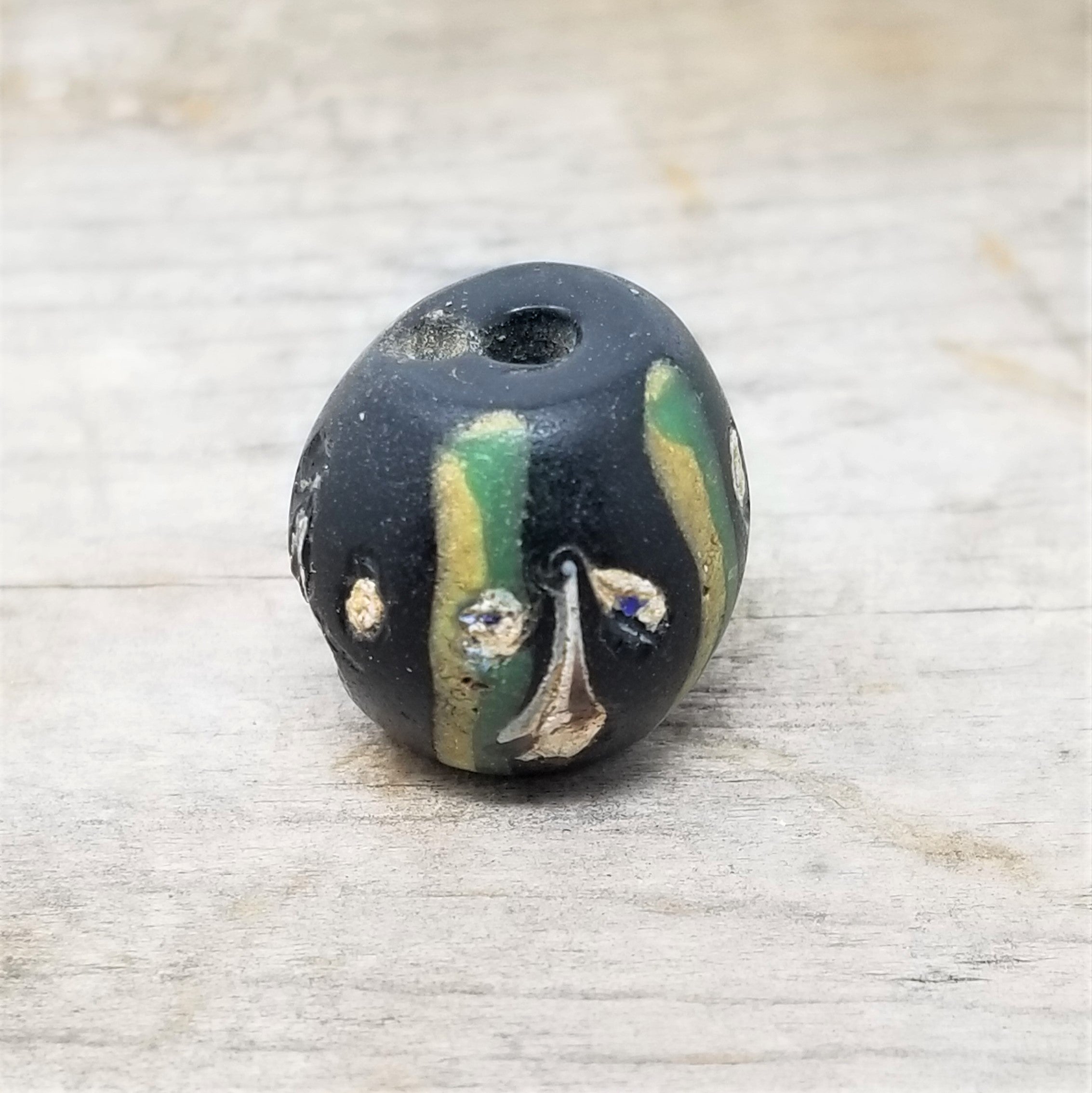 Rare Collectible HTF Ghost Venetian Trade Bead