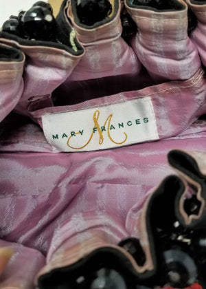 Mary Frances Handbag Embellished Spring Floral