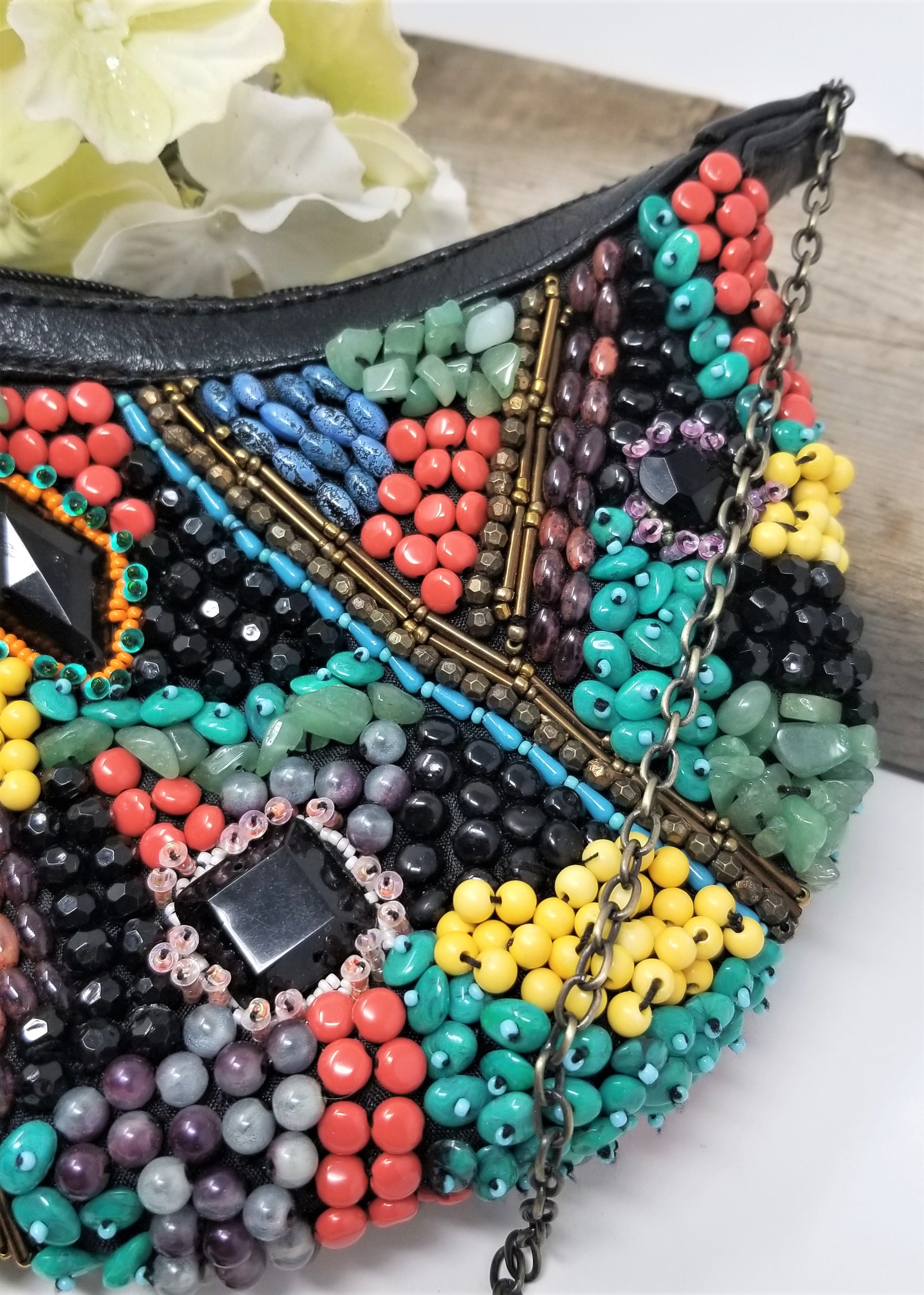Mary Francis Beaded Bag Purse Stunning