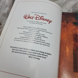 Walt Disney World 20 Magical Years Hard Bound Book
