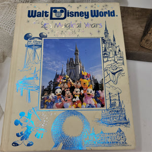 Walt Disney World 20 Magical Years Hard Bound Book