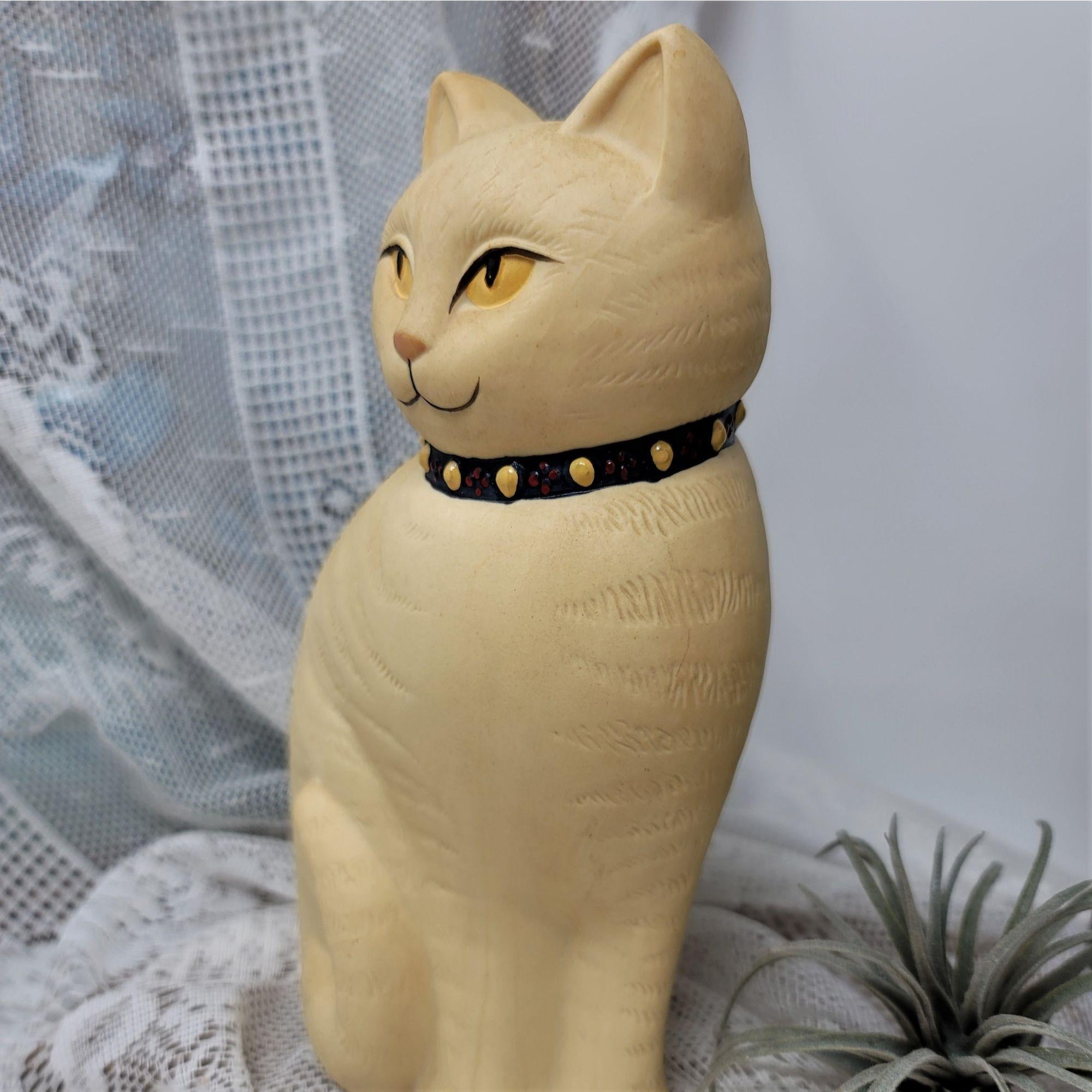 Vintage Kitty Cat Special Gifts By Crowning Touch Ceramic Figurine