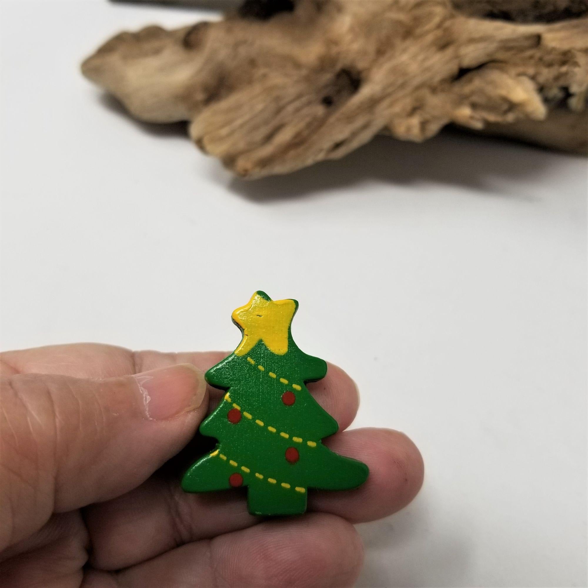 Mom Reindeer & Christmas Tree Holiday Pins Brooches