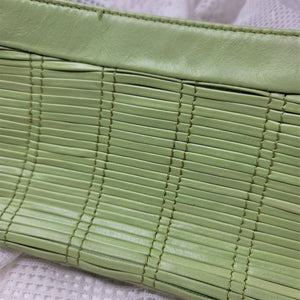 Sigrid Olsen Genuine Leather Purse Handbag Chartreuse Green