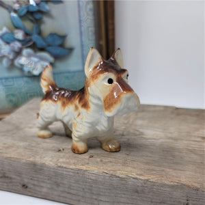 Vintage Terrier Dog Puppy Figurine Made in Japan